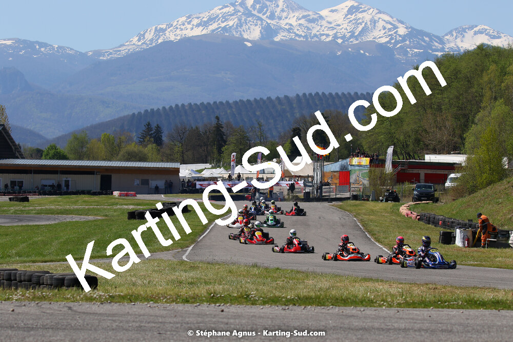 16 & 17/04/2022 : 3ème manche du Championnat du Sud 2022 au circuit d’Aigues-Vives (photos Stéphane Agnus) 2022 — karting