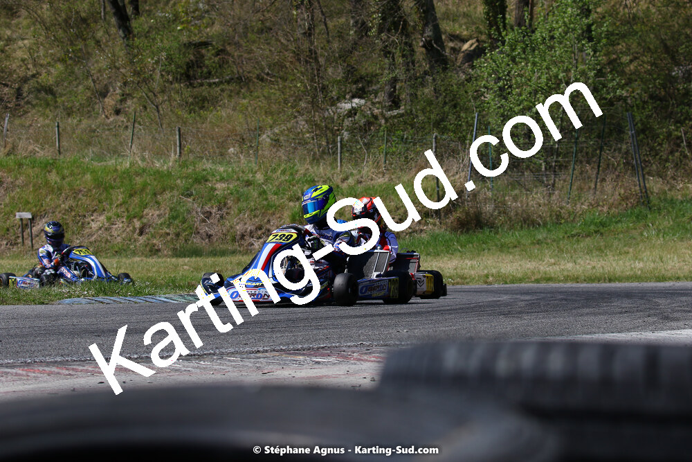 16 & 17/04/2022 : 3ème manche du Championnat du Sud 2022 au circuit d’Aigues-Vives (photos Stéphane Agnus) 2022 — karting