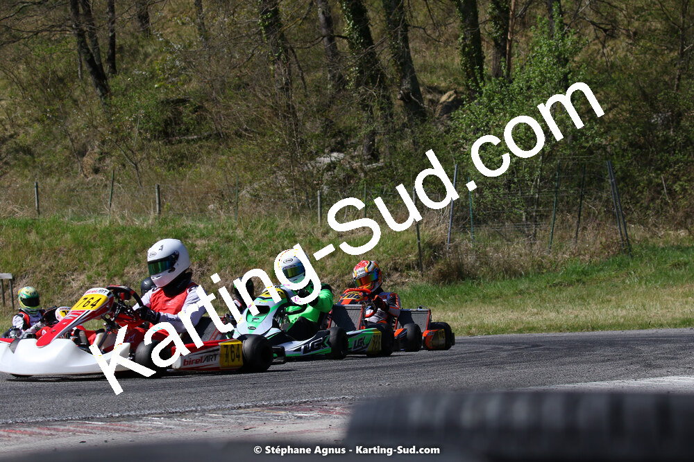 16 & 17/04/2022 : 3ème manche du Championnat du Sud 2022 au circuit d’Aigues-Vives (photos Stéphane Agnus) 2022 — karting