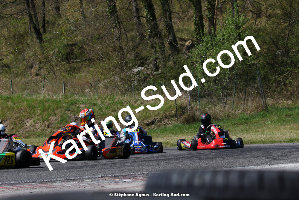 16 & 17/04/2022 : 3ème manche du Championnat du Sud 2022 au circuit d’Aigues-Vives (photos Stéphane Agnus) 2022 — karting