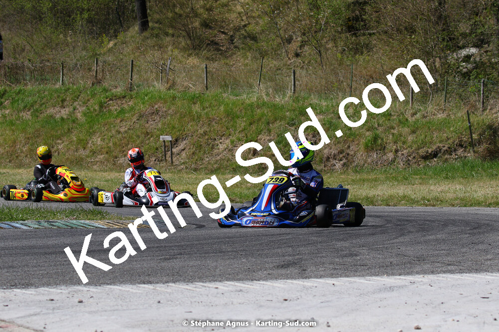 16 & 17/04/2022 : 3ème manche du Championnat du Sud 2022 au circuit d’Aigues-Vives (photos Stéphane Agnus) 2022 — karting