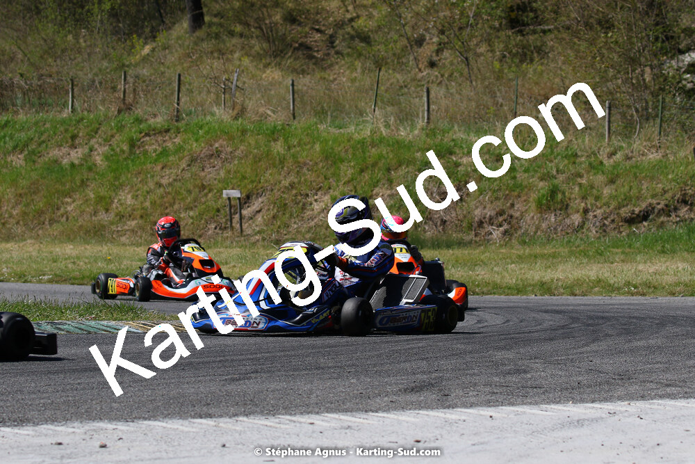 16 & 17/04/2022 : 3ème manche du Championnat du Sud 2022 au circuit d’Aigues-Vives (photos Stéphane Agnus) 2022 — karting