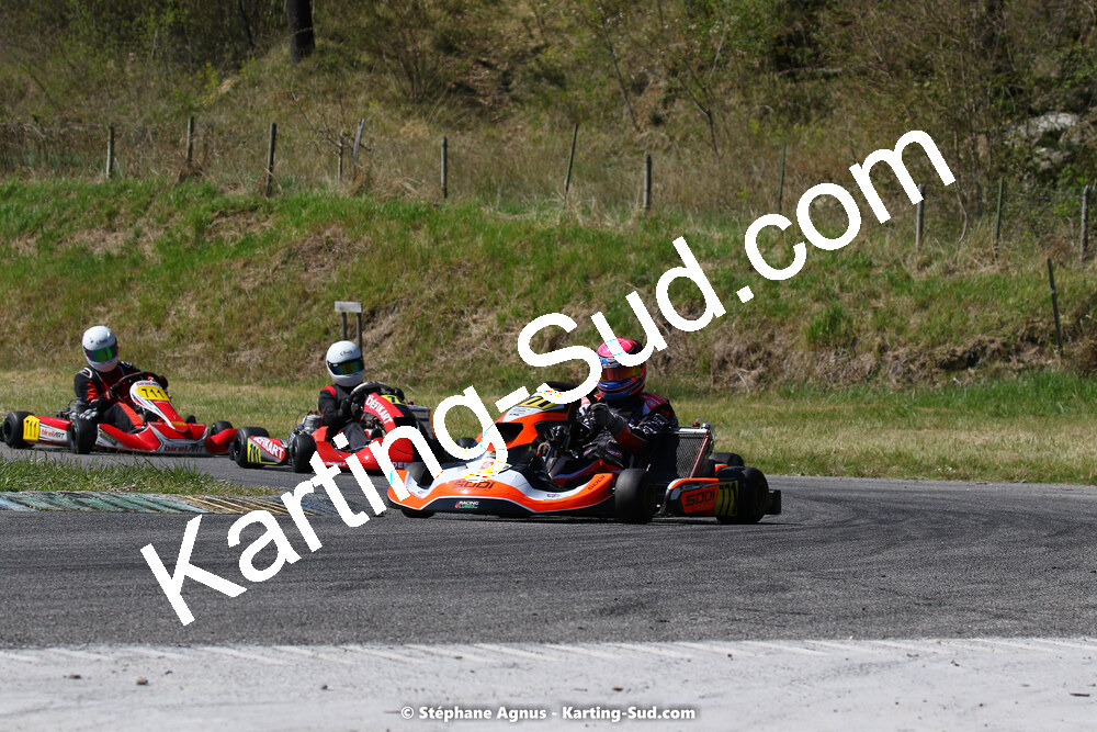 16 & 17/04/2022 : 3ème manche du Championnat du Sud 2022 au circuit d’Aigues-Vives (photos Stéphane Agnus) 2022 — karting