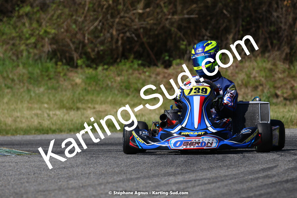 16 & 17/04/2022 : 3ème manche du Championnat du Sud 2022 au circuit d’Aigues-Vives (photos Stéphane Agnus) 2022 — karting