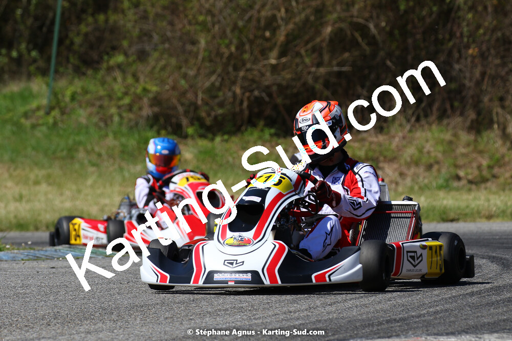 16 & 17/04/2022 : 3ème manche du Championnat du Sud 2022 au circuit d’Aigues-Vives (photos Stéphane Agnus) 2022 — karting
