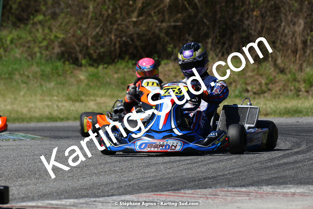 16 & 17/04/2022 : 3ème manche du Championnat du Sud 2022 au circuit d’Aigues-Vives (photos Stéphane Agnus) 2022 — karting