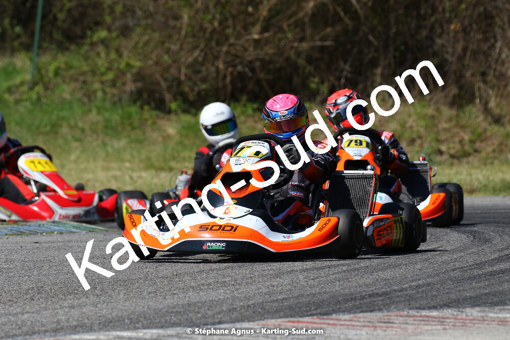 16 & 17/04/2022 : 3ème manche du Championnat du Sud 2022 au circuit d’Aigues-Vives (photos Stéphane Agnus) 2022 — karting