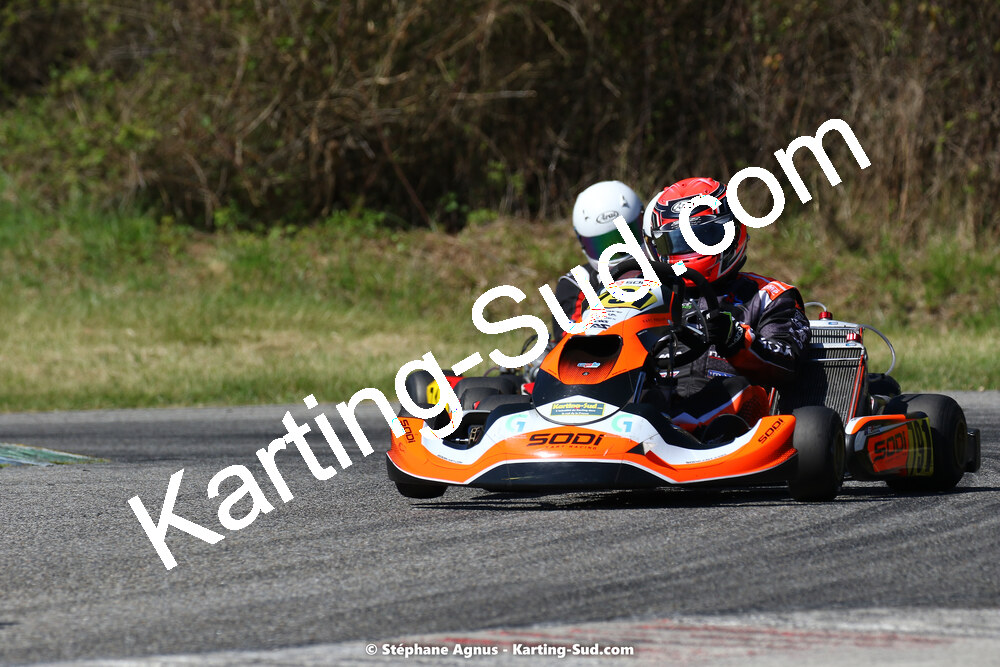 16 & 17/04/2022 : 3ème manche du Championnat du Sud 2022 au circuit d’Aigues-Vives (photos Stéphane Agnus) 2022 — karting