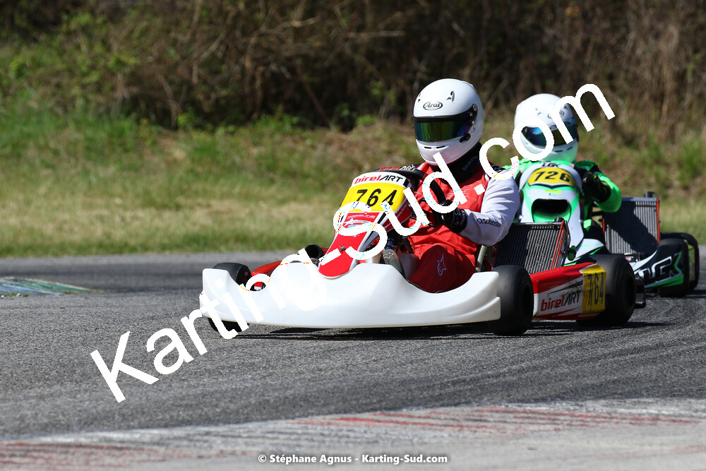 16 & 17/04/2022 : 3ème manche du Championnat du Sud 2022 au circuit d’Aigues-Vives (photos Stéphane Agnus) 2022 — karting