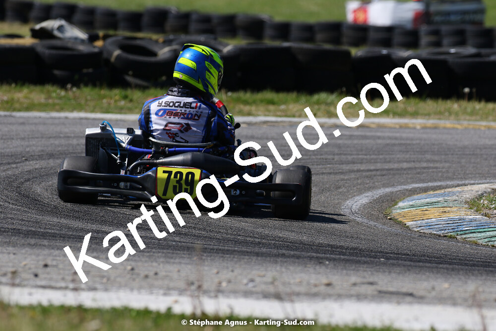 16 & 17/04/2022 : 3ème manche du Championnat du Sud 2022 au circuit d’Aigues-Vives (photos Stéphane Agnus) 2022 — karting