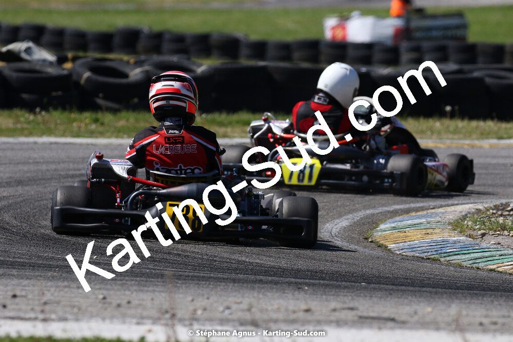 16 & 17/04/2022 : 3ème manche du Championnat du Sud 2022 au circuit d’Aigues-Vives (photos Stéphane Agnus) 2022 — karting