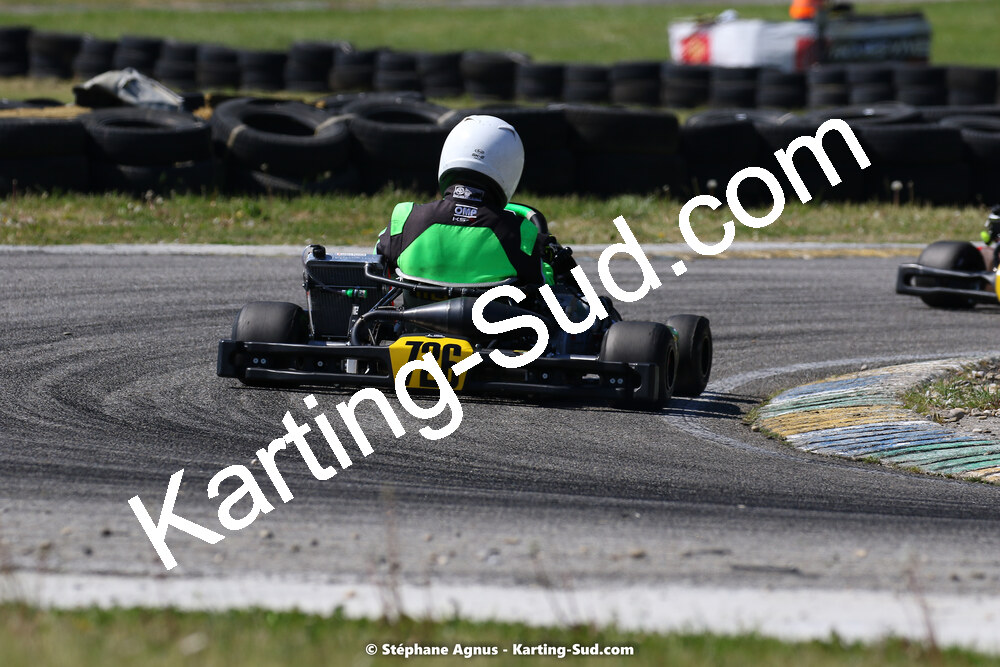 16 & 17/04/2022 : 3ème manche du Championnat du Sud 2022 au circuit d’Aigues-Vives (photos Stéphane Agnus) 2022 — karting