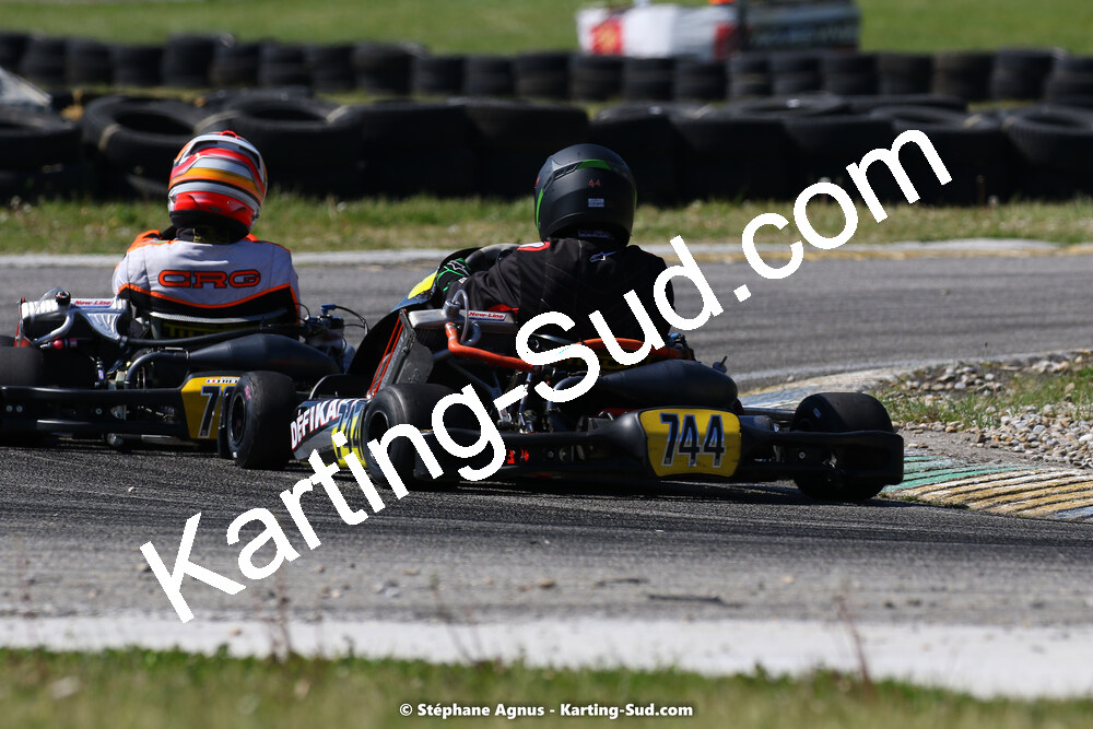 16 & 17/04/2022 : 3ème manche du Championnat du Sud 2022 au circuit d’Aigues-Vives (photos Stéphane Agnus) 2022 — karting