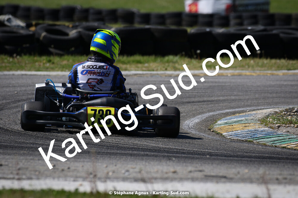 16 & 17/04/2022 : 3ème manche du Championnat du Sud 2022 au circuit d’Aigues-Vives (photos Stéphane Agnus) 2022 — karting