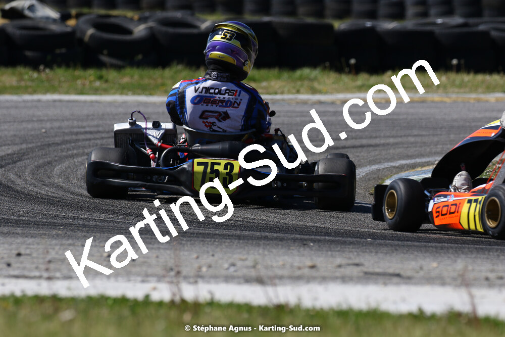 16 & 17/04/2022 : 3ème manche du Championnat du Sud 2022 au circuit d’Aigues-Vives (photos Stéphane Agnus) 2022 — karting