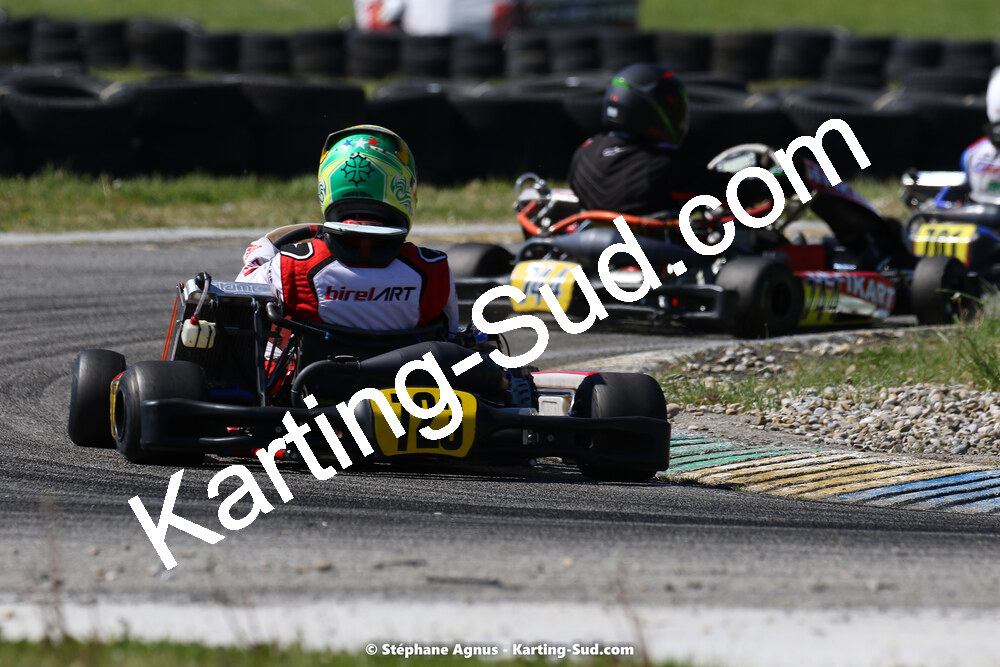 16 & 17/04/2022 : 3ème manche du Championnat du Sud 2022 au circuit d’Aigues-Vives (photos Stéphane Agnus) 2022 — karting