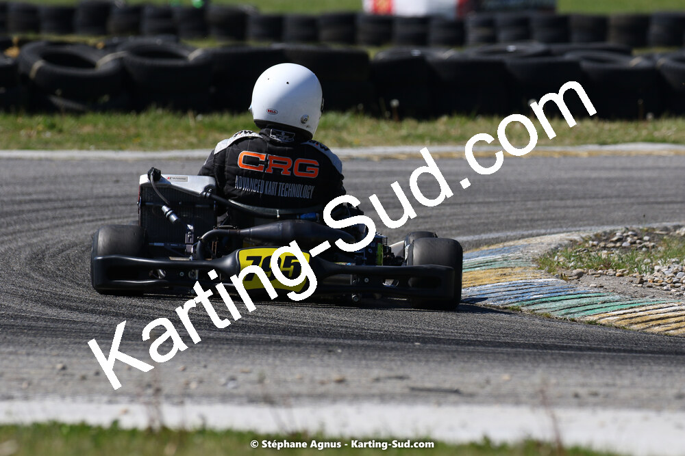 16 & 17/04/2022 : 3ème manche du Championnat du Sud 2022 au circuit d’Aigues-Vives (photos Stéphane Agnus) 2022 — karting