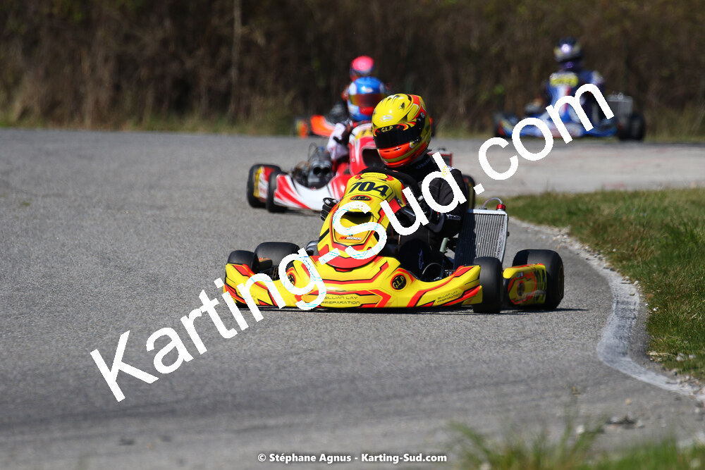 16 & 17/04/2022 : 3ème manche du Championnat du Sud 2022 au circuit d’Aigues-Vives (photos Stéphane Agnus) 2022 — karting