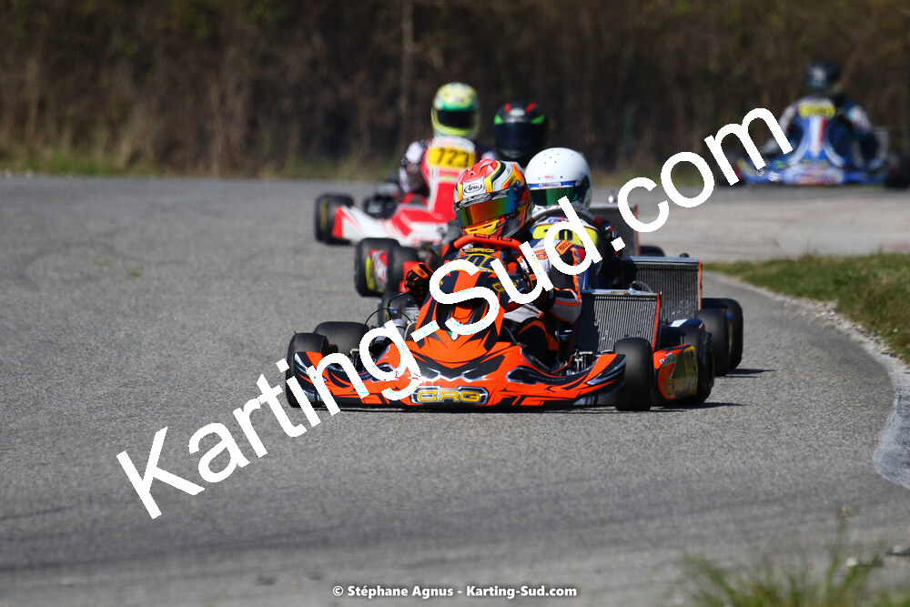 16 & 17/04/2022 : 3ème manche du Championnat du Sud 2022 au circuit d’Aigues-Vives (photos Stéphane Agnus) 2022 — karting