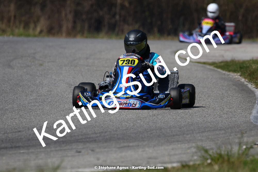 16 & 17/04/2022 : 3ème manche du Championnat du Sud 2022 au circuit d’Aigues-Vives (photos Stéphane Agnus) 2022 — karting