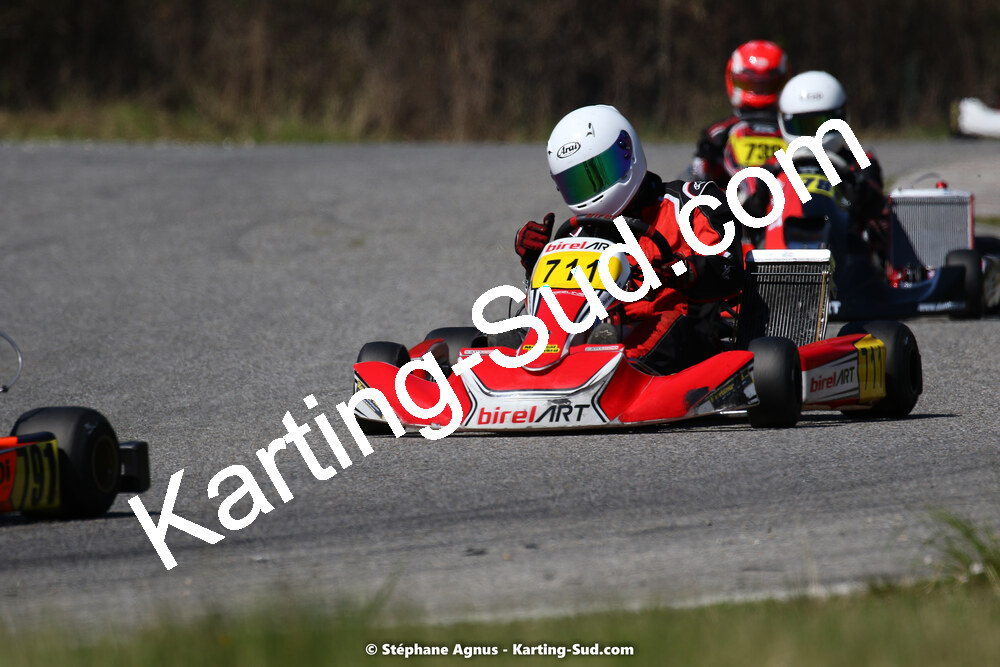 16 & 17/04/2022 : 3ème manche du Championnat du Sud 2022 au circuit d’Aigues-Vives (photos Stéphane Agnus) 2022 — karting