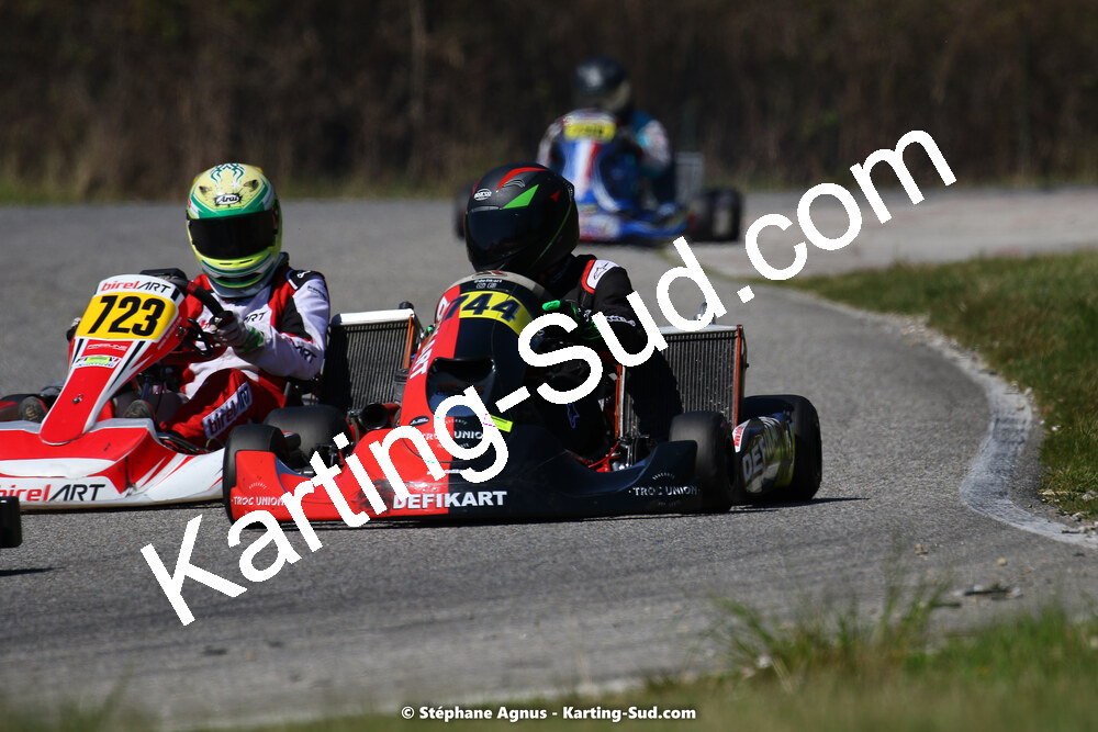 16 & 17/04/2022 : 3ème manche du Championnat du Sud 2022 au circuit d’Aigues-Vives (photos Stéphane Agnus) 2022 — karting