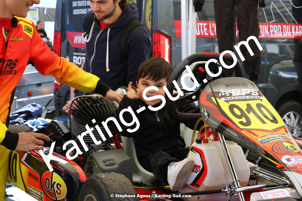 16 & 17/04/2022 : 3ème manche du Championnat du Sud 2022 au circuit d’Aigues-Vives (photos Stéphane Agnus) 2022 — karting
