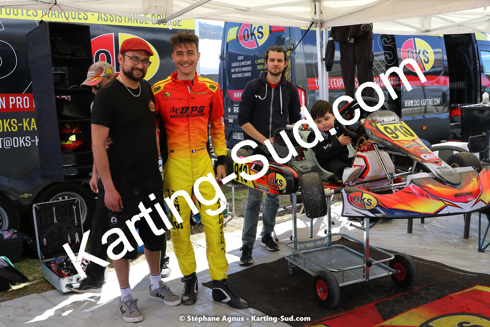 16 & 17/04/2022 : 3ème manche du Championnat du Sud 2022 au circuit d’Aigues-Vives (photos Stéphane Agnus) 2022 — karting