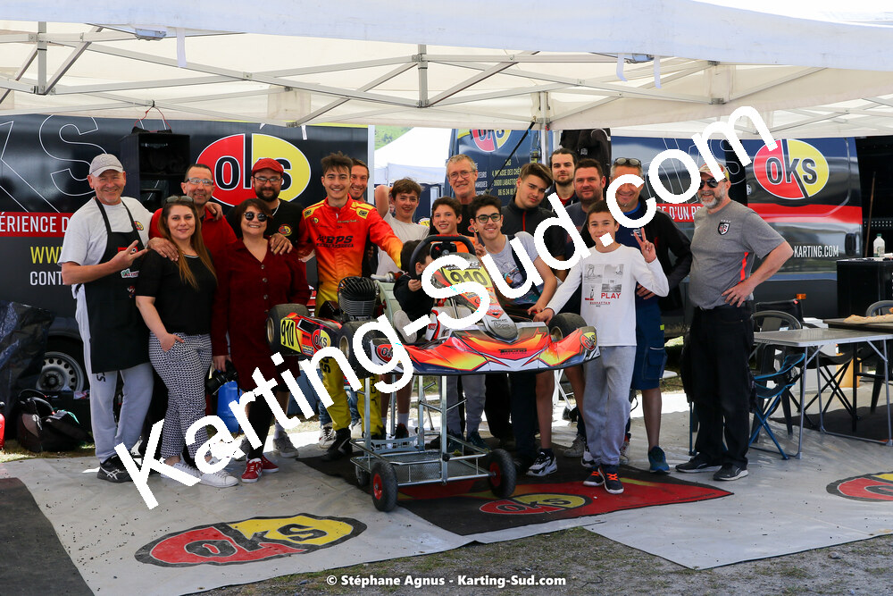 16 & 17/04/2022 : 3ème manche du Championnat du Sud 2022 au circuit d’Aigues-Vives (photos Stéphane Agnus) 2022 — karting