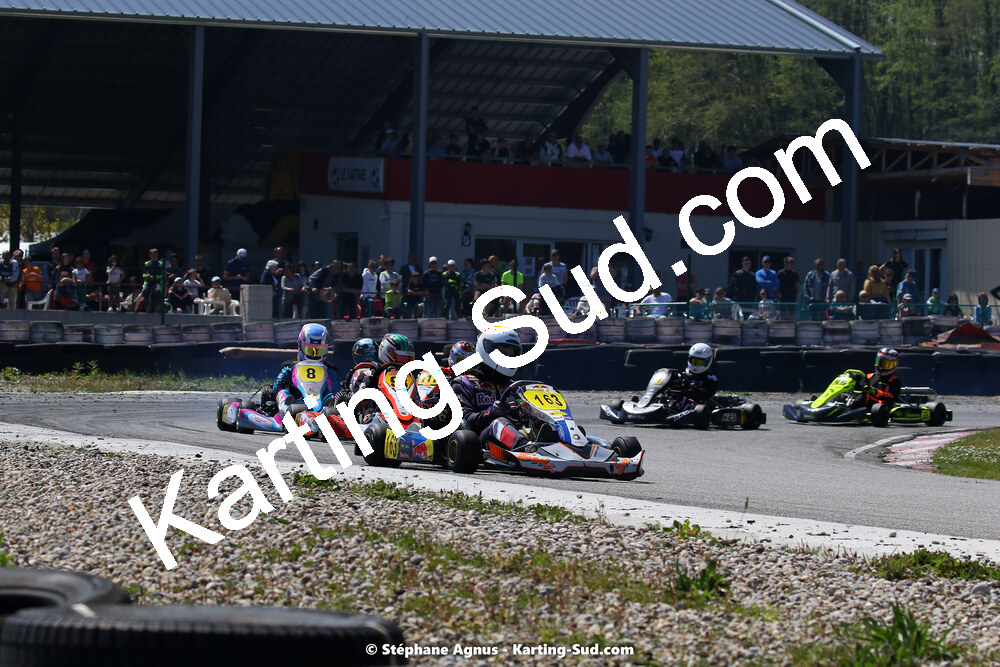 16 & 17/04/2022 : 3ème manche du Championnat du Sud 2022 au circuit d’Aigues-Vives (photos Stéphane Agnus) 2022 — karting