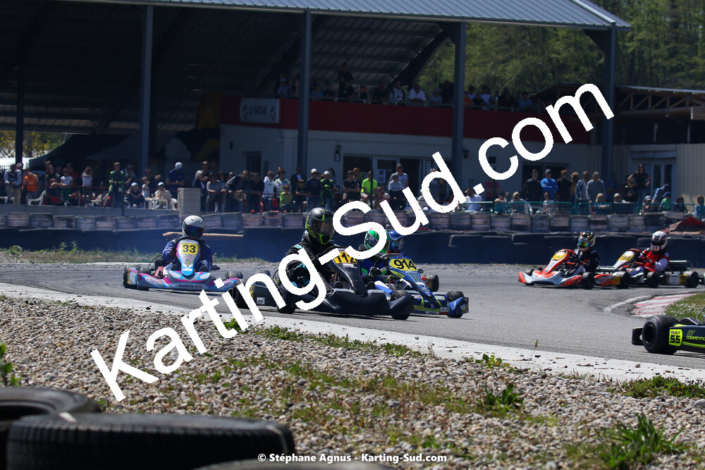 16 & 17/04/2022 : 3ème manche du Championnat du Sud 2022 au circuit d’Aigues-Vives (photos Stéphane Agnus) 2022 — karting