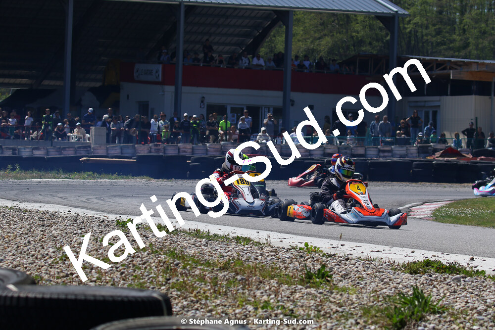 16 & 17/04/2022 : 3ème manche du Championnat du Sud 2022 au circuit d’Aigues-Vives (photos Stéphane Agnus) 2022 — karting