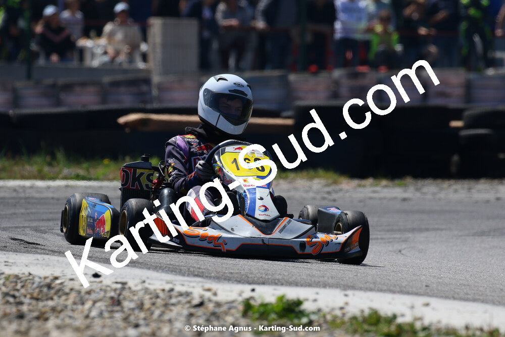 16 & 17/04/2022 : 3ème manche du Championnat du Sud 2022 au circuit d’Aigues-Vives (photos Stéphane Agnus) 2022 — karting
