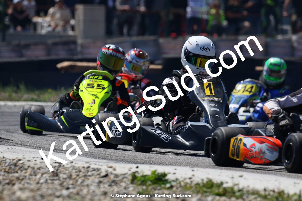 16 & 17/04/2022 : 3ème manche du Championnat du Sud 2022 au circuit d’Aigues-Vives (photos Stéphane Agnus) 2022 — karting
