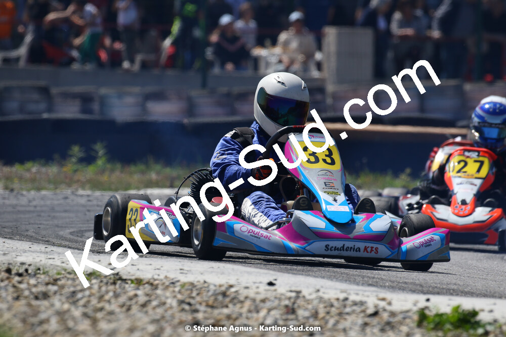 16 & 17/04/2022 : 3ème manche du Championnat du Sud 2022 au circuit d’Aigues-Vives (photos Stéphane Agnus) 2022 — karting