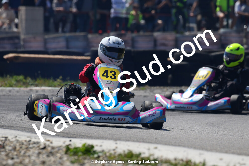16 & 17/04/2022 : 3ème manche du Championnat du Sud 2022 au circuit d’Aigues-Vives (photos Stéphane Agnus) 2022 — karting