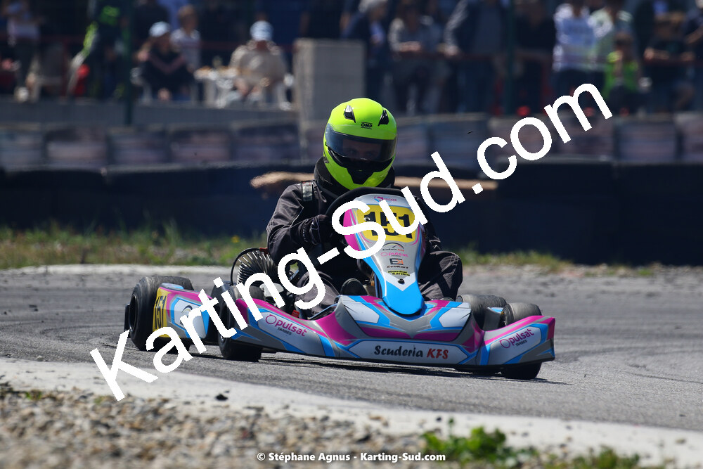 16 & 17/04/2022 : 3ème manche du Championnat du Sud 2022 au circuit d’Aigues-Vives (photos Stéphane Agnus) 2022 — karting