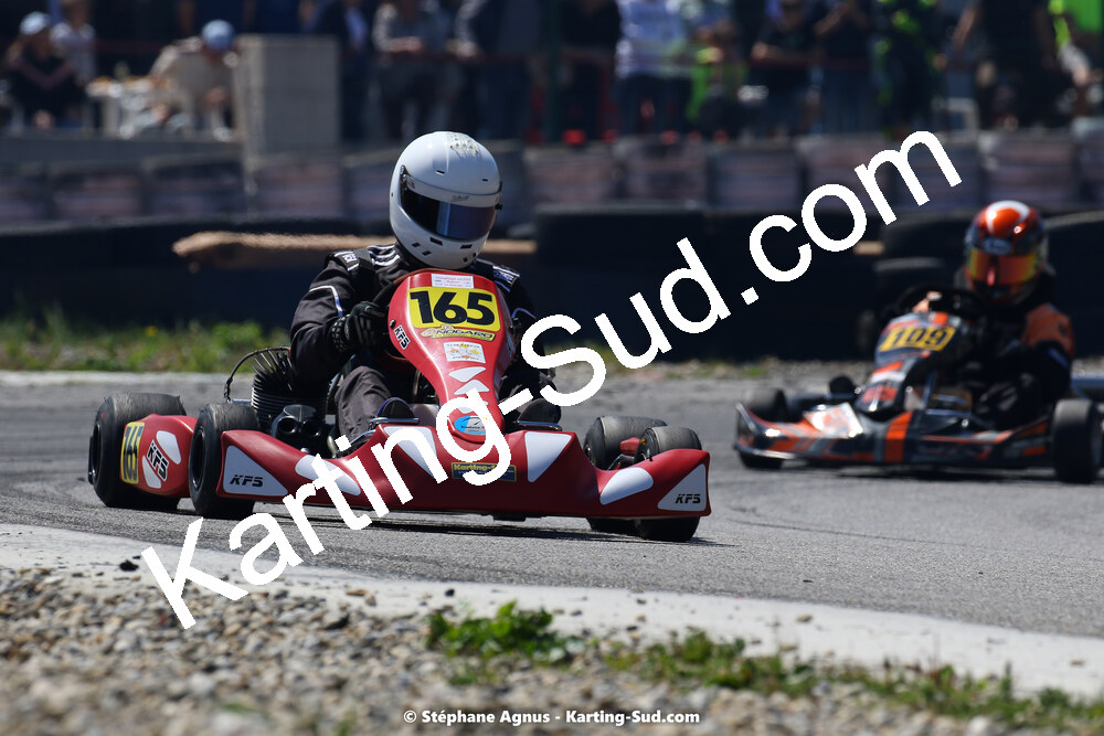 16 & 17/04/2022 : 3ème manche du Championnat du Sud 2022 au circuit d’Aigues-Vives (photos Stéphane Agnus) 2022 — karting