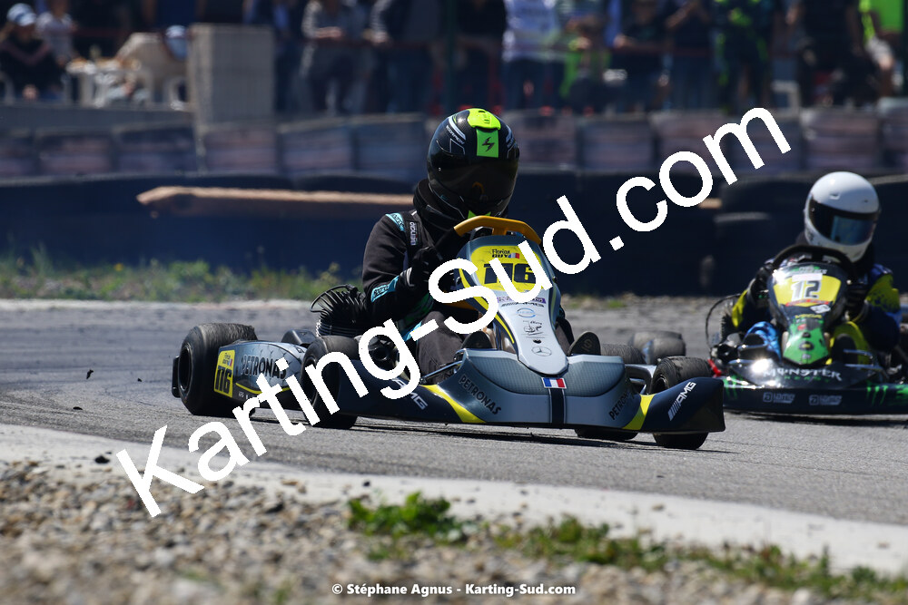 16 & 17/04/2022 : 3ème manche du Championnat du Sud 2022 au circuit d’Aigues-Vives (photos Stéphane Agnus) 2022 — karting