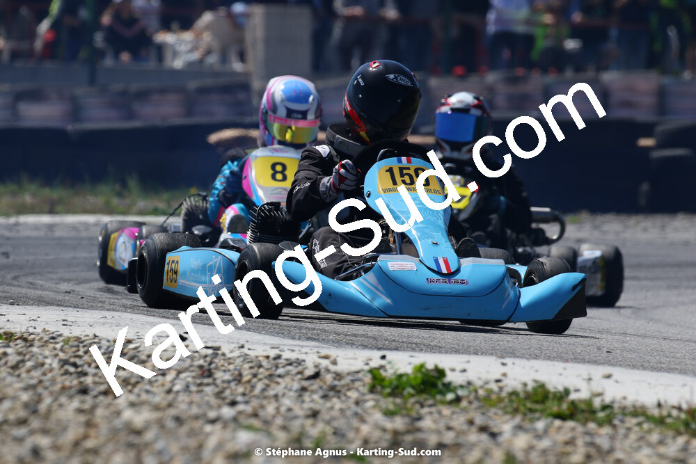 16 & 17/04/2022 : 3ème manche du Championnat du Sud 2022 au circuit d’Aigues-Vives (photos Stéphane Agnus) 2022 — karting