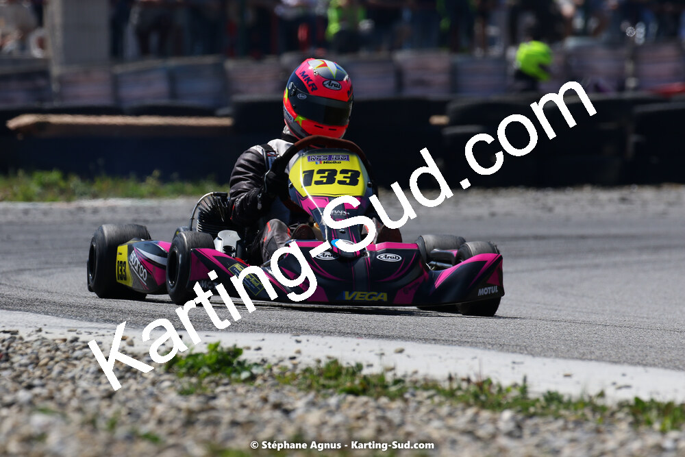 16 & 17/04/2022 : 3ème manche du Championnat du Sud 2022 au circuit d’Aigues-Vives (photos Stéphane Agnus) 2022 — karting
