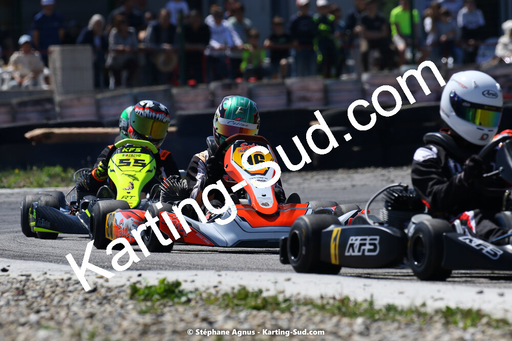 16 & 17/04/2022 : 3ème manche du Championnat du Sud 2022 au circuit d’Aigues-Vives (photos Stéphane Agnus) 2022 — karting