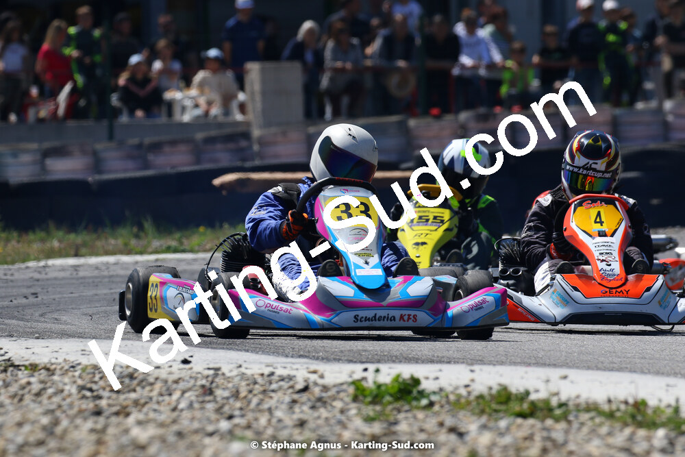 16 & 17/04/2022 : 3ème manche du Championnat du Sud 2022 au circuit d’Aigues-Vives (photos Stéphane Agnus) 2022 — karting