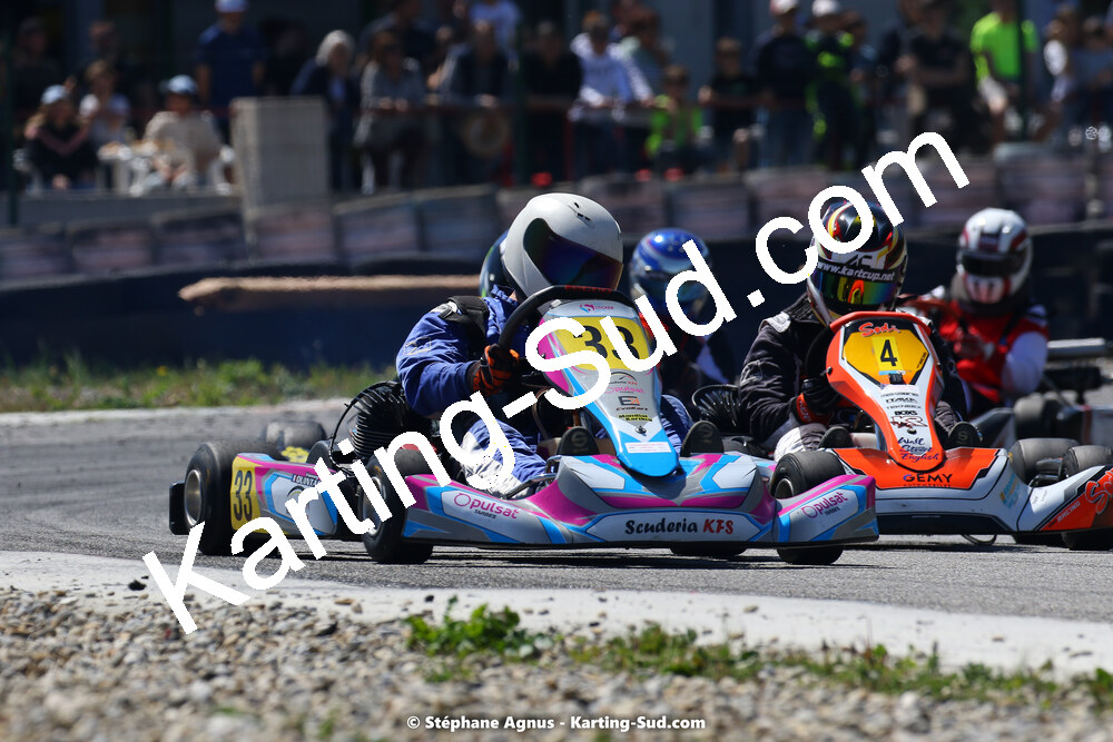 16 & 17/04/2022 : 3ème manche du Championnat du Sud 2022 au circuit d’Aigues-Vives (photos Stéphane Agnus) 2022 — karting