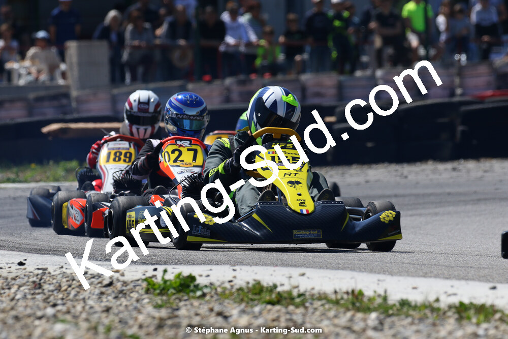 16 & 17/04/2022 : 3ème manche du Championnat du Sud 2022 au circuit d’Aigues-Vives (photos Stéphane Agnus) 2022 — karting