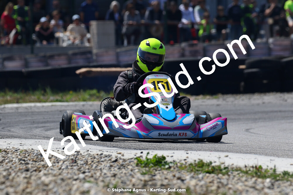 16 & 17/04/2022 : 3ème manche du Championnat du Sud 2022 au circuit d’Aigues-Vives (photos Stéphane Agnus) 2022 — karting
