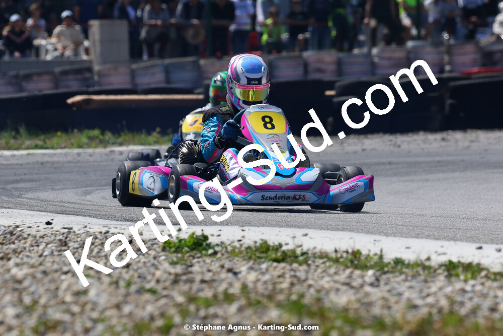 16 & 17/04/2022 : 3ème manche du Championnat du Sud 2022 au circuit d’Aigues-Vives (photos Stéphane Agnus) 2022 — karting