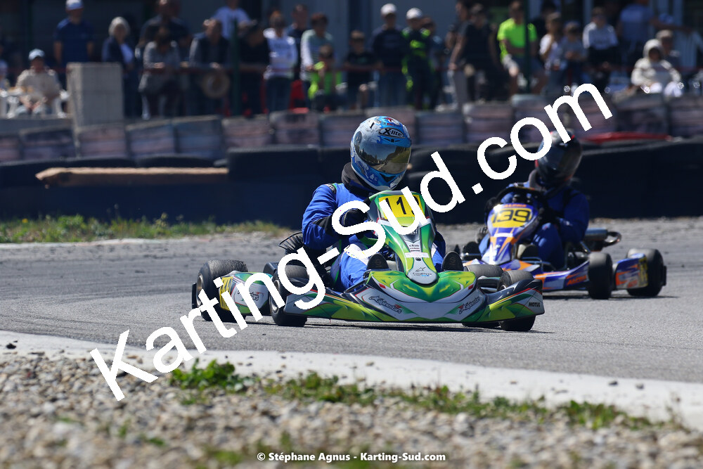 16 & 17/04/2022 : 3ème manche du Championnat du Sud 2022 au circuit d’Aigues-Vives (photos Stéphane Agnus) 2022 — karting