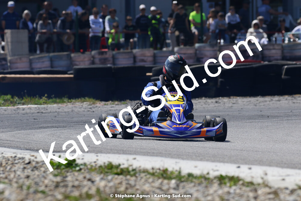 16 & 17/04/2022 : 3ème manche du Championnat du Sud 2022 au circuit d’Aigues-Vives (photos Stéphane Agnus) 2022 — karting