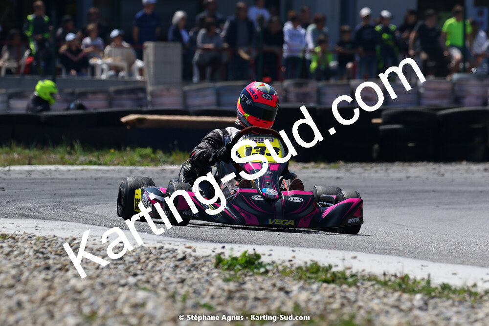 16 & 17/04/2022 : 3ème manche du Championnat du Sud 2022 au circuit d’Aigues-Vives (photos Stéphane Agnus) 2022 — karting